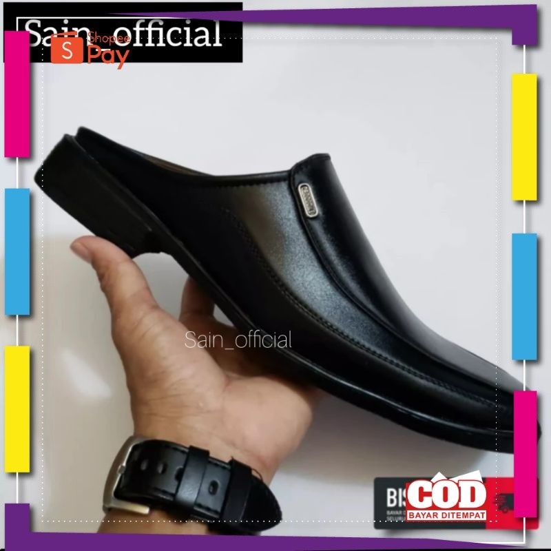 [PREMIUM ORIGINAL] Sepatu Sandal Pria Sepatu Sandal Selop Pria kulit