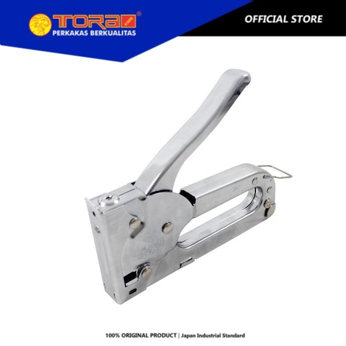 

TORA Staples Tembak 4-8 mm - Staple Gun Tangan - Tacker Stepler Hekter jok kulit kardus - TAIWAN