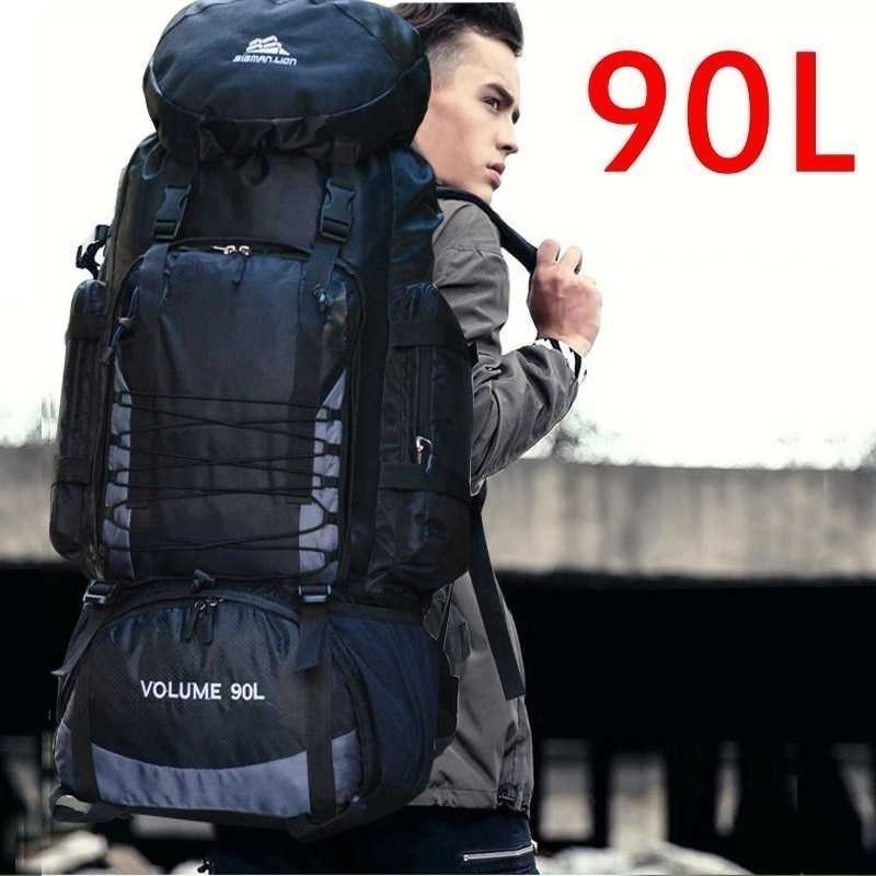 Tas Gunung Carrier Bag Travel Backpack Waterproof 90L