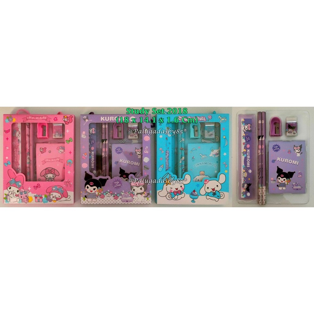 

(1 Set) Study Set Sanrio 2018 BISA PILIH MOTIF / Study Set 2018 / Study Set GXIMP 2018