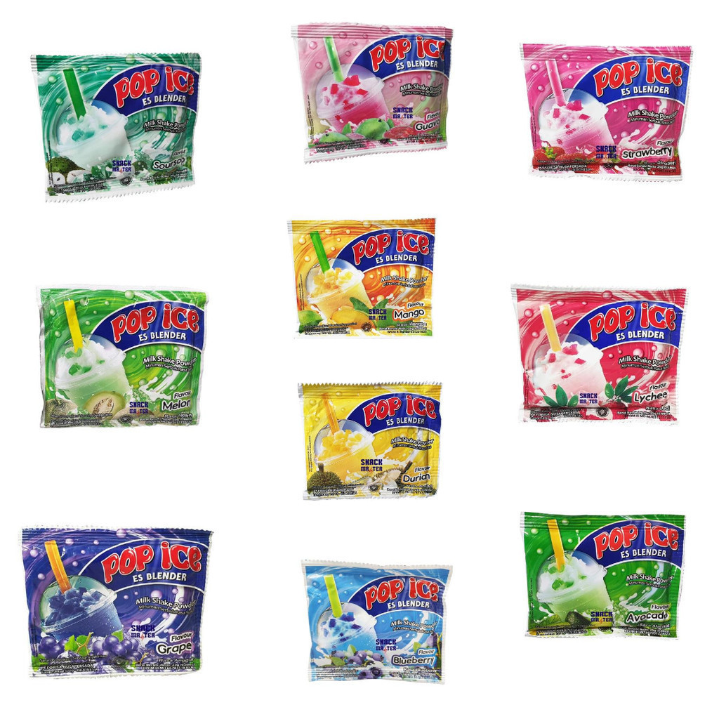 

Pop Ice Rencengan Varian Rasa