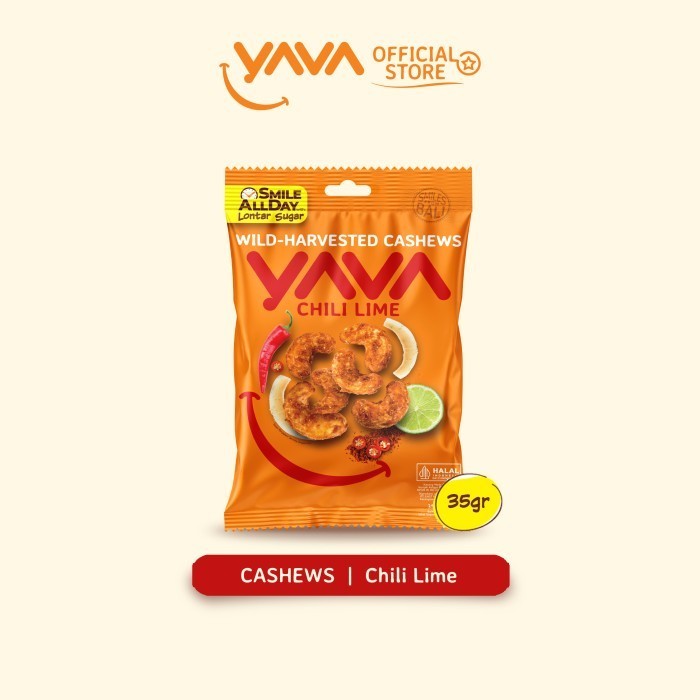 

YAVA Cashew Chili Lime 35g