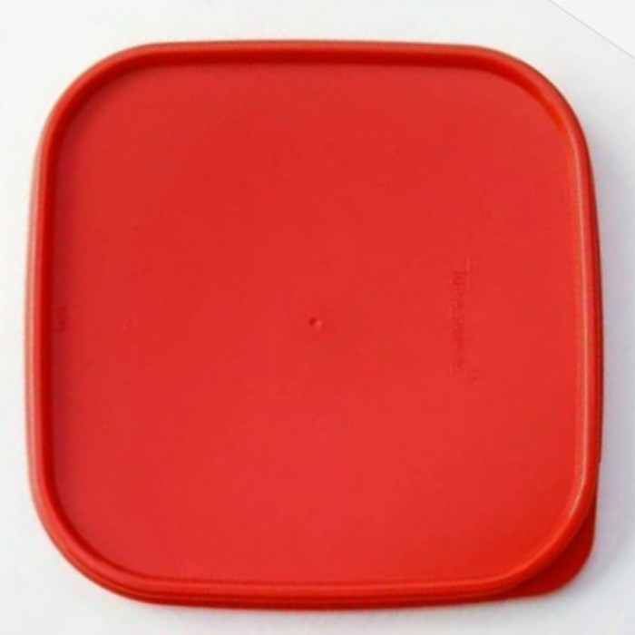 Sale Seal / Habisin Stock Tutup MM Square Tupperware - Merah Cabe