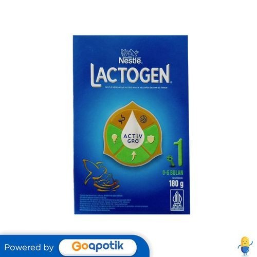 Lactogen 1 Usia 0-6 Bulan 180 Gram Box