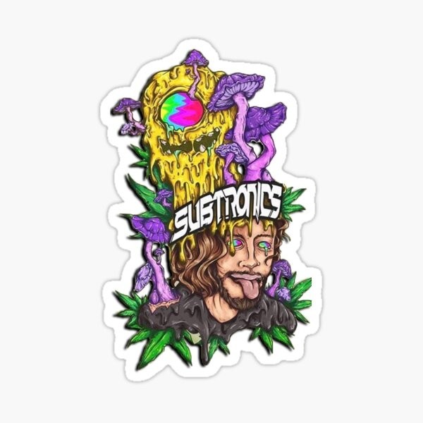 

Subtronics Cool 5PCS Stickers for Bumper Wall Anime Funny Living Room Print Laptop Art Luggage Room Cartoon Window Background