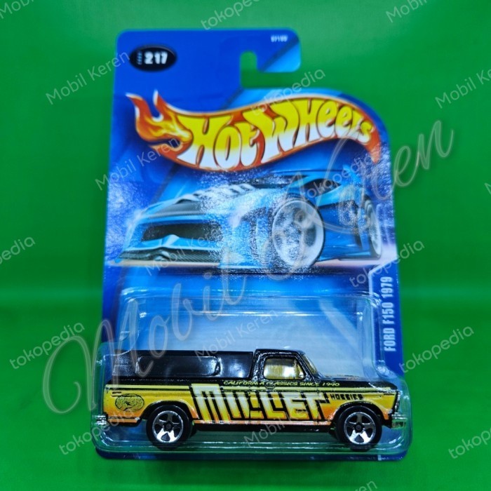 T99 Diecast Hot Wheels Collector Ford F150 1979 black