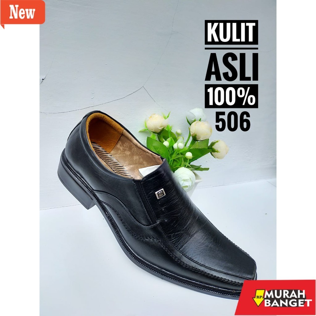 Sepatu kerja pria yg viral- SEPATU PANTOFEL KULIT ASLI / SEPATU PANTOFEL PRIA KULIT ASLI