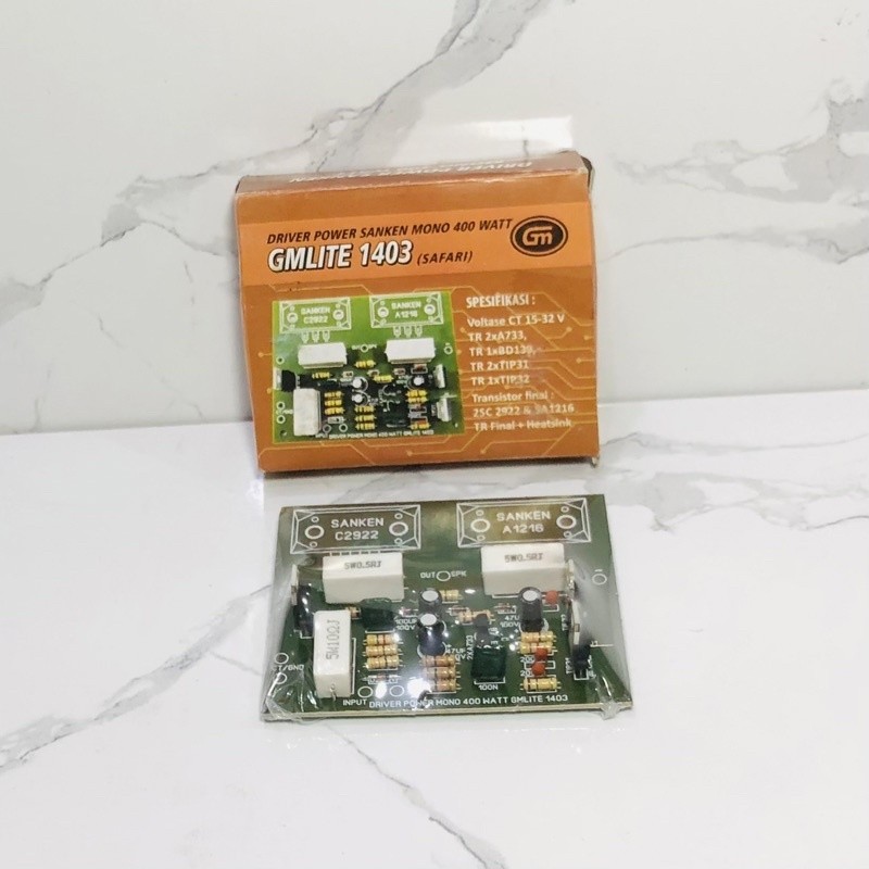 Kit Power Amplifier 400 Watt Mono GMLITE 1403