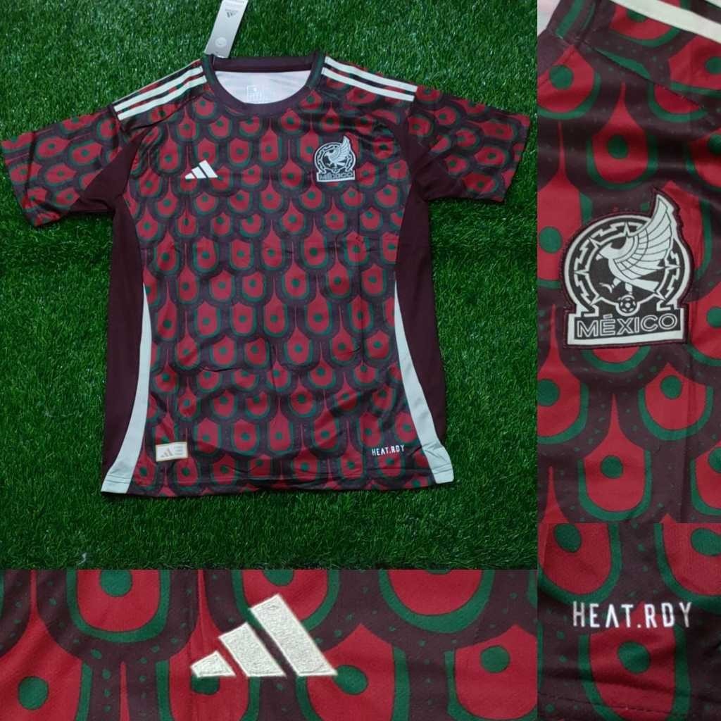 JERSEY BOLA MEXICO HOME COPA AMERIKA 2024 GRADE ORI IMPORT