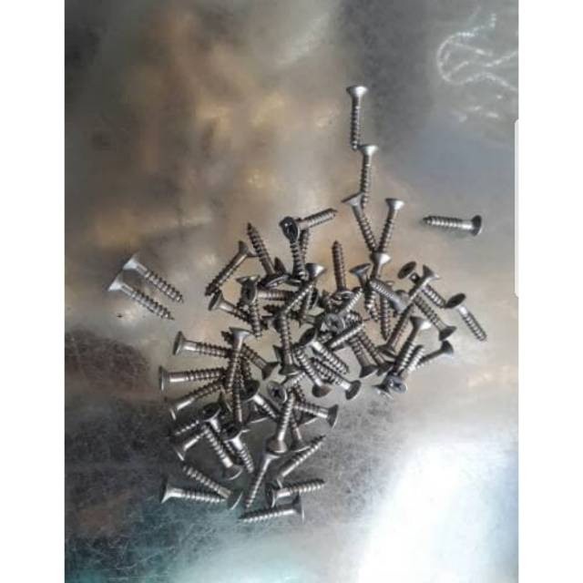 Sekrup atau sekrup siku L atau sekrup siku rak (Harga untuk 1bj)