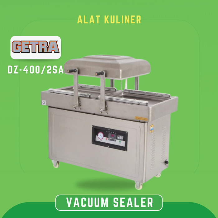 GETRA DZ 400/2SA DZ-400/2SA VACUUM SEALER MESIN VAKUM PLASTIK KEMASAN