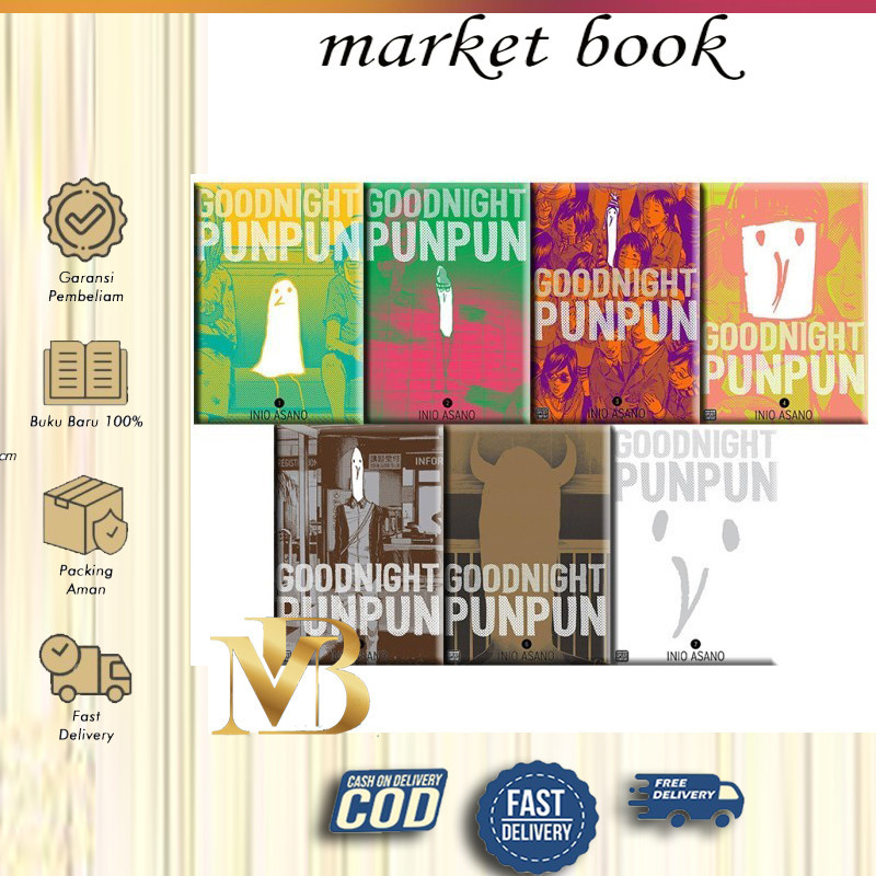 Komik Goodnight Punpun (Vol. 1-7) (english)