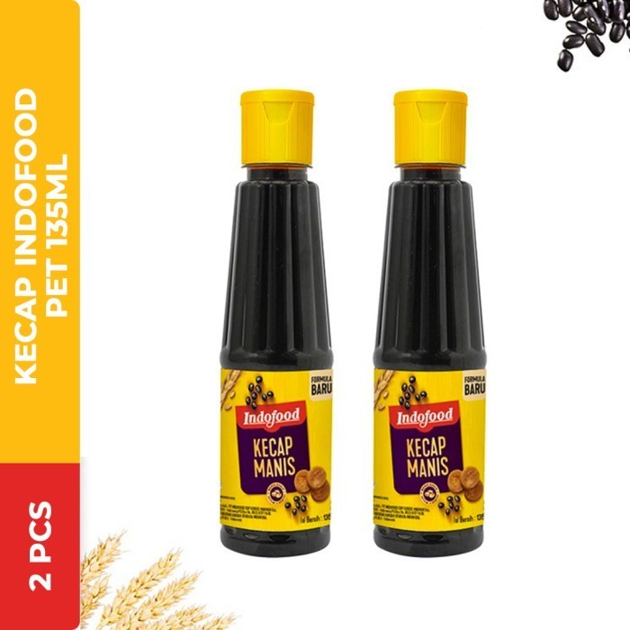 

Kecap Manis Indofood PET 135 ml - 2 pcs