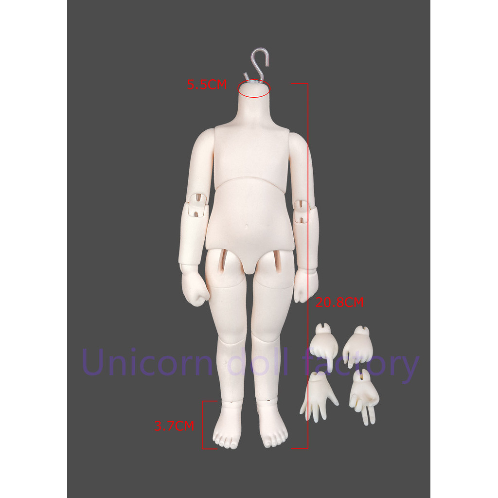 1/6 CDti Male baby Resin Toy model human body accessory