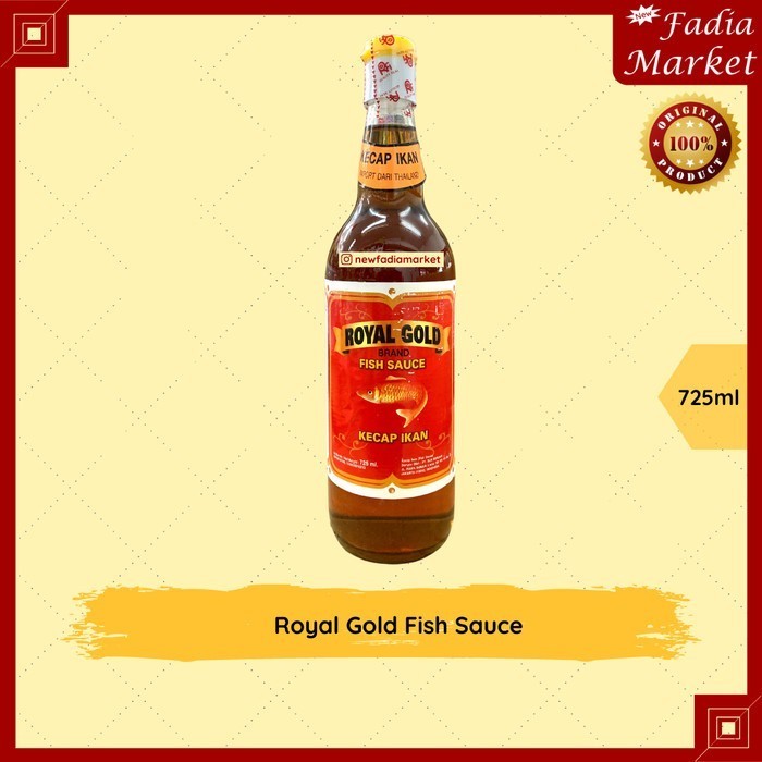 

Royal Gold Brand Fish Sauce (Kecap Ikan) 725ml