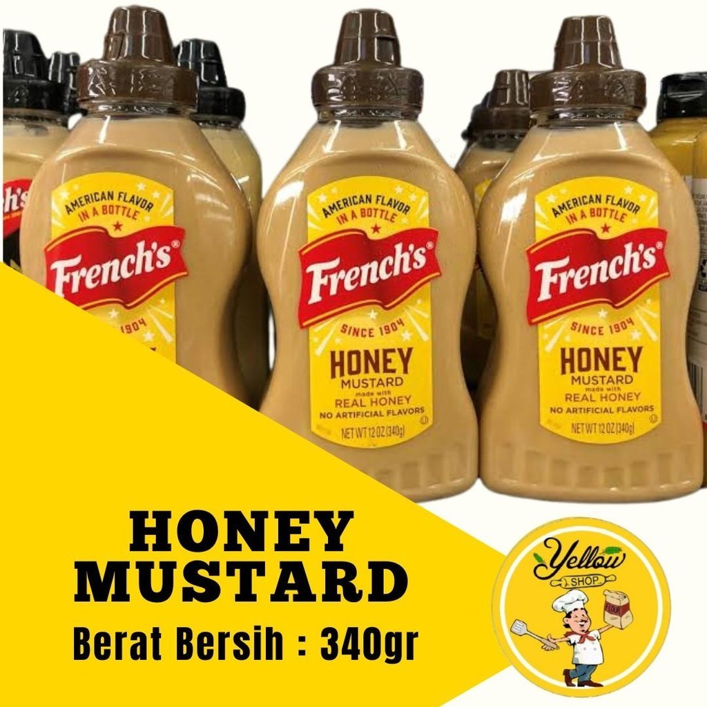 

HONEY MUSTARD FRENCH'S 340GR | SAUS MUSTARD DENGAN MADU