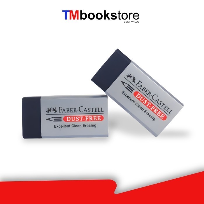 

ERASER DUST FREE SMALL BLACK 187294/187299 FABER CASTELL