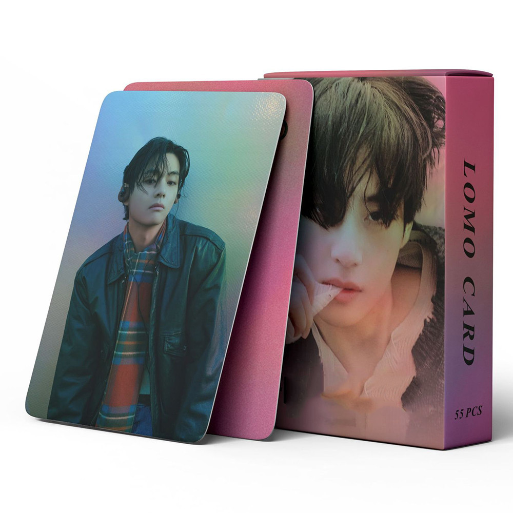 

55pcs/set Kpop New Album Lomo Cards High Quality HD Double Side Print Photo Cards