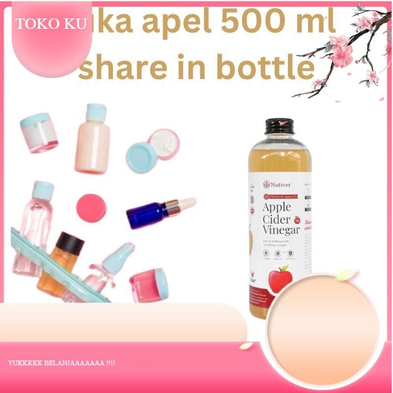 

CUKA APEL | share in bottle 500 ml | TOKOKU