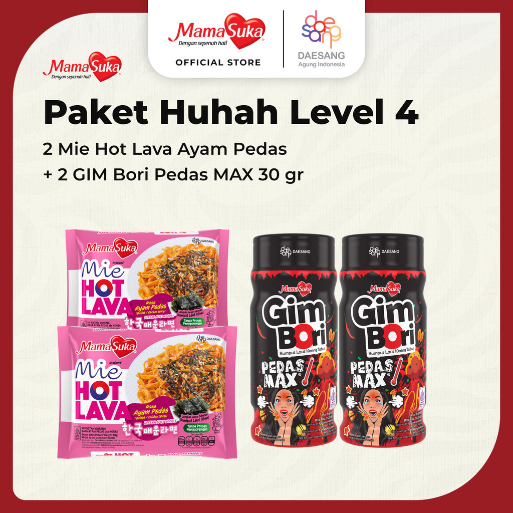 

MamaSuka - Paket Huhah Level 4