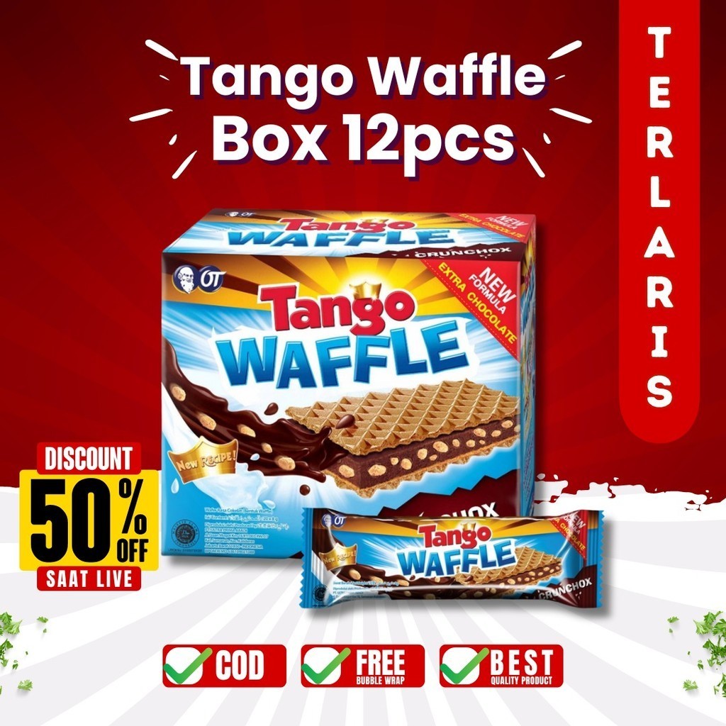 

Tango Waffle Wafer BOX - Netto 12 pcs x 25 gr