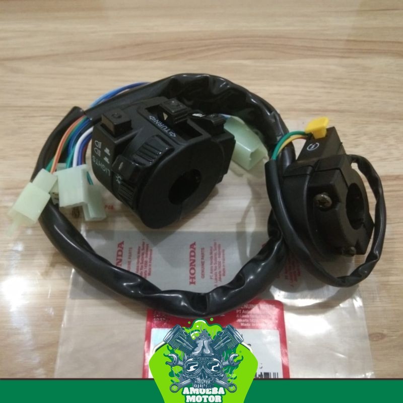 Saklar KEV Saklar Supra X Supra Fit Old Lama Sakelar Holder Set Kiri Kanan Supra X Lama Old Supra Fi