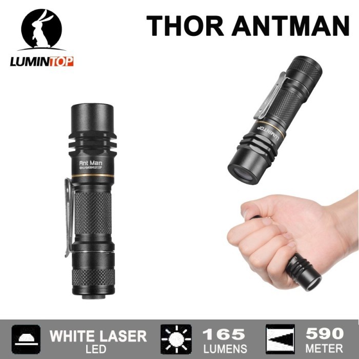 LUMINTOP THOR ANTMAN SENTER LEP WHITE LASER 14500 MINI EDC