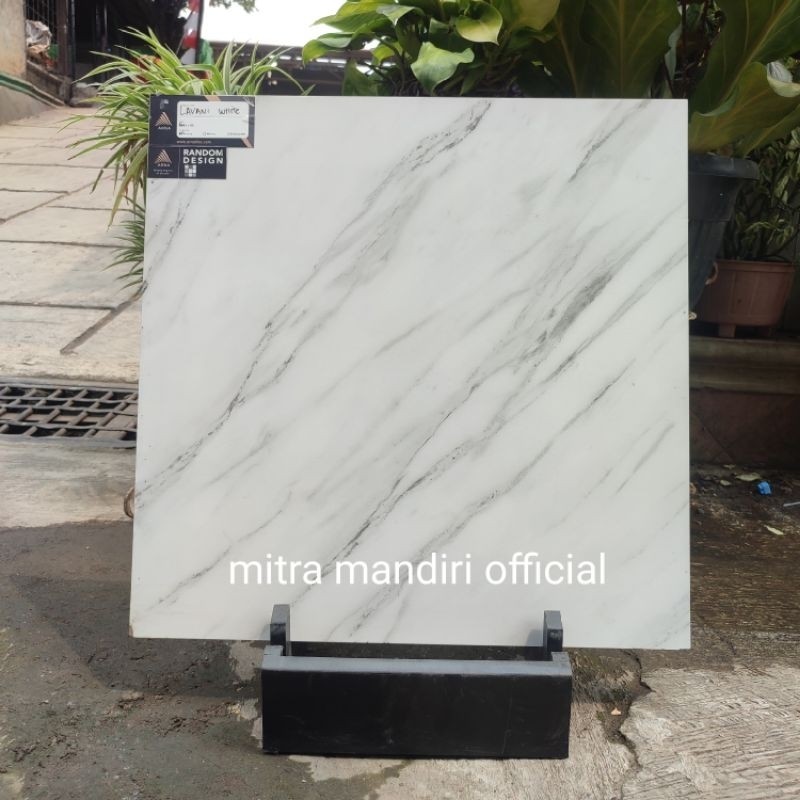 GRANITE LANTAI 60X60 LAVANI WHITE ARNA GLOSYY