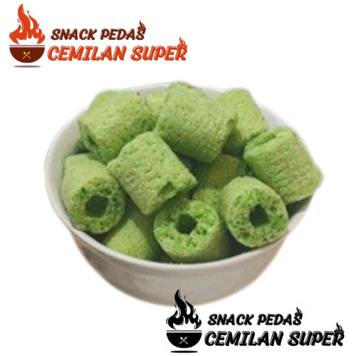 

CIKI SIP CIKIBUL PANDAN 250gr Wafer Stik Ciki Ngebul Warna Warni