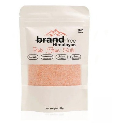 

Garam Himalaya Brandfree Garam Halus 100 gram Pink Fine Himalayan Salt