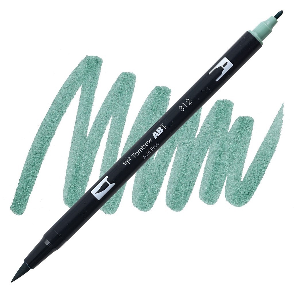

Tombow Dual Brush Pen Holly Green Abt 312