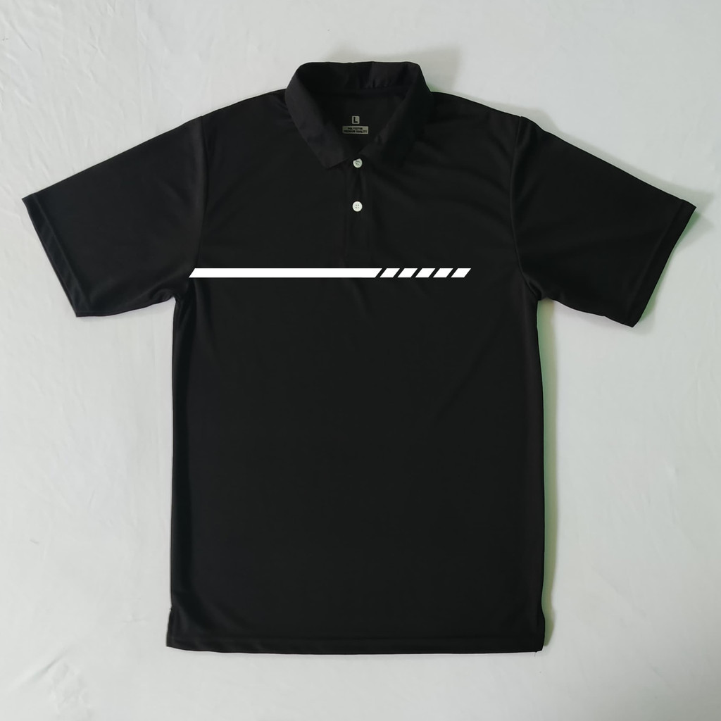 Kaos Polo Shirt JERSEY POLOS Berkerah Atasan PRIA Olahraga Badminton Golf PL015