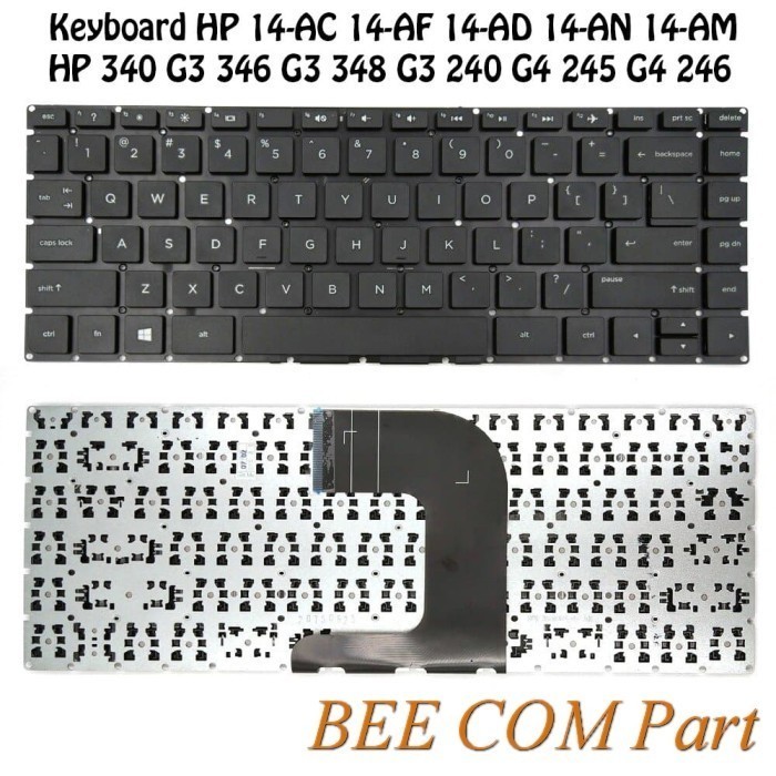Keyboard Laptop HP 14-am015TX 14-am125TX 14-am129TX 14-am507TU -BEE