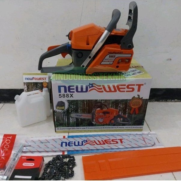 CHAINSAW SENSO NEW WEST 588 BAR LASER 22 INCHI