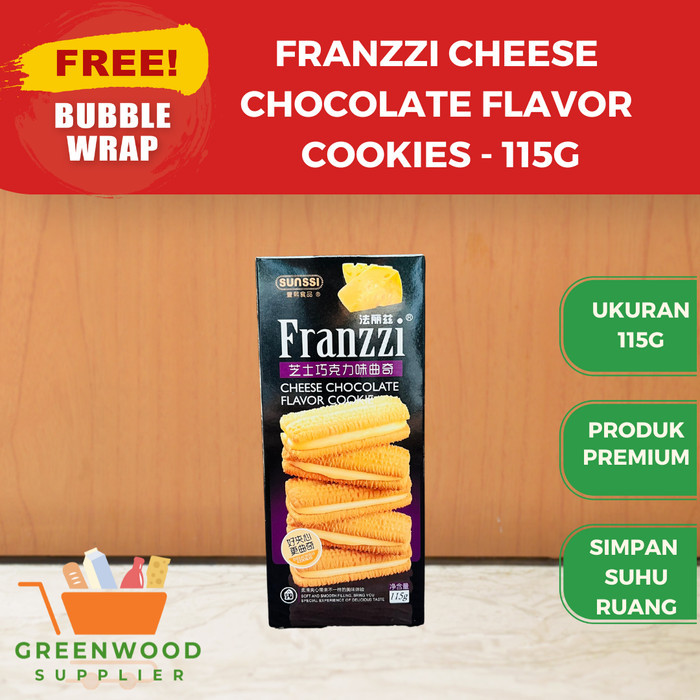 Franzzi Cheese Chocolate Cookie - 115G [MUST TRY]