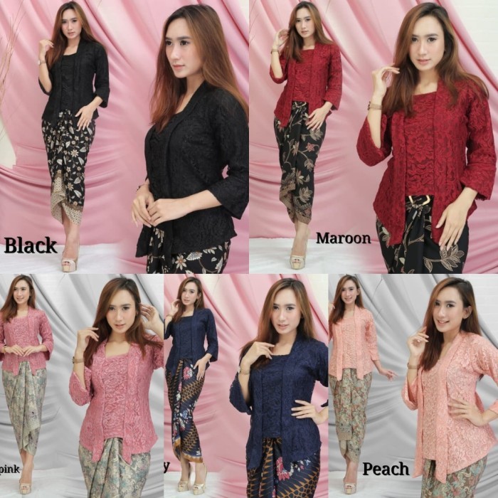 

✨NEW✨ -Atasan Kebaya Kutubaru Brukat - ATASAN ICE BLUE