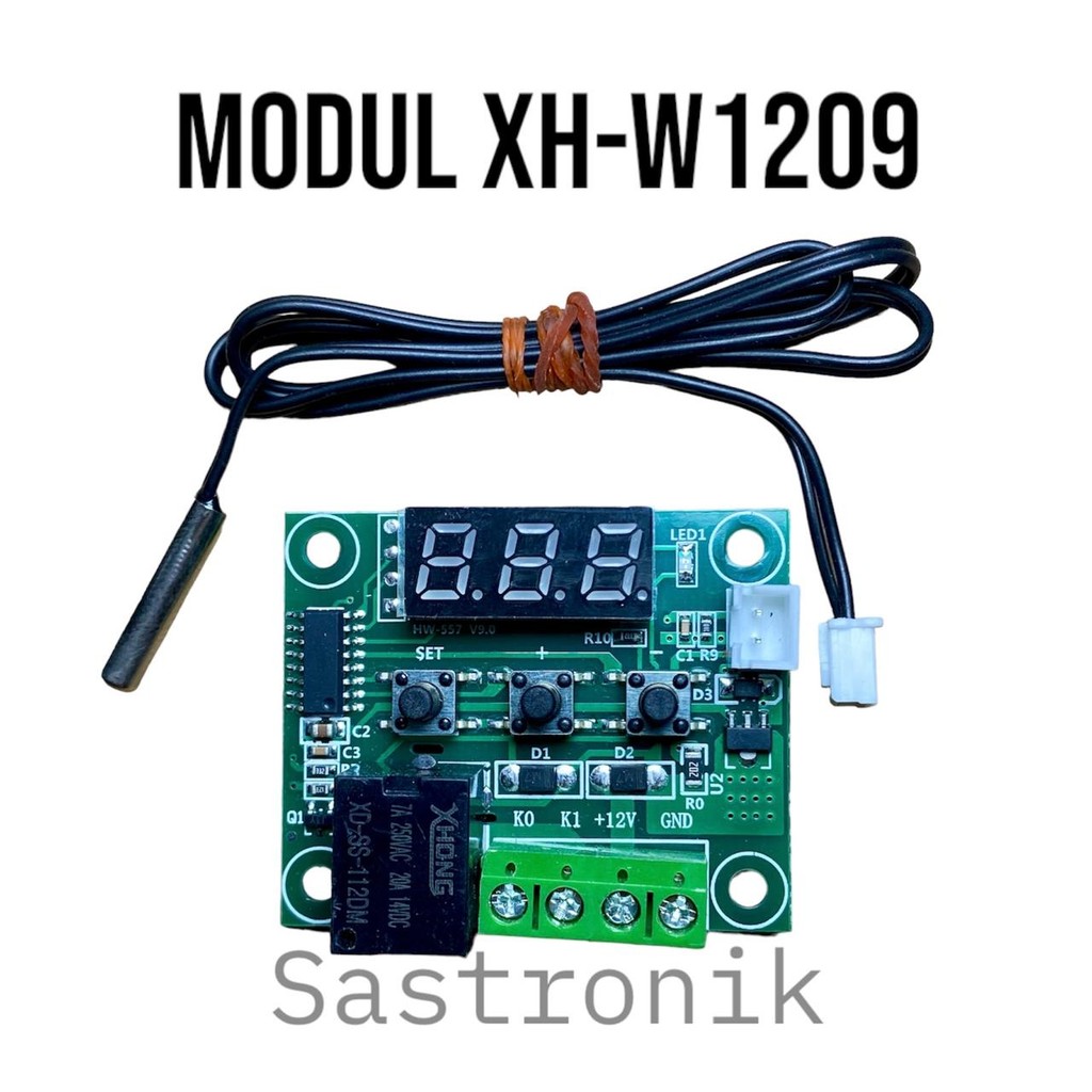 modul w1209 temperature controller modul thermostat suhu kontrol ready