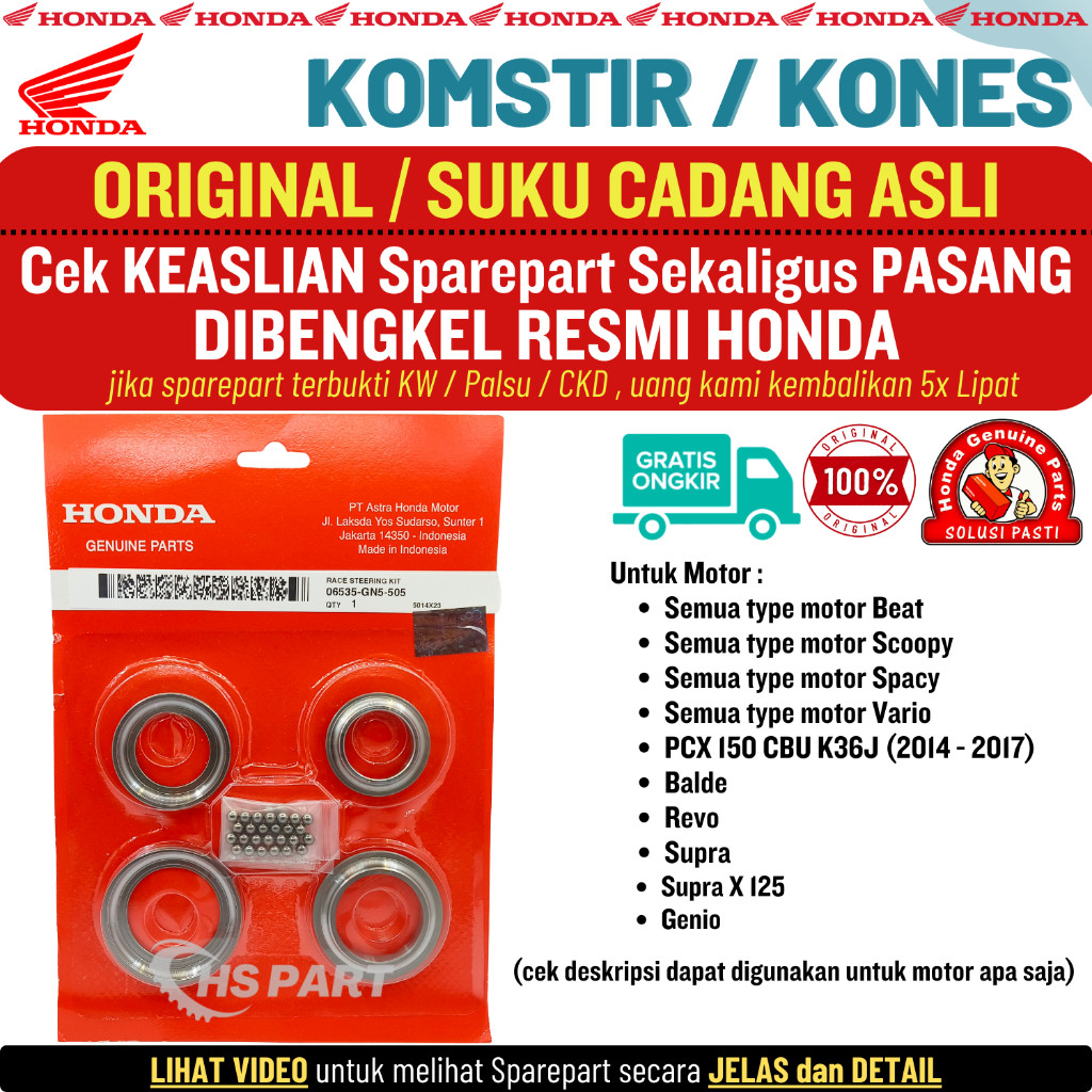 Komstir Comstir Kones Beat Fi POP Esp Street Blade Spacy Fi Scoopy Fi Esp Karburator Genio Vario 110