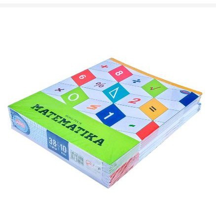 

[KIRIMHARIINI] - SiDU Buku Tulis Kotak Matematika isi 38 Lembar