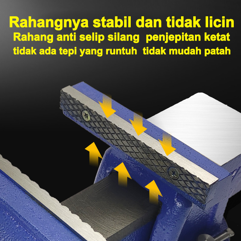 

RB Catok Clamp 5'' catok paron Ragum Klem Catok Meja Bench Vise Ragum Tanggem Alat Jepit Serbaguna