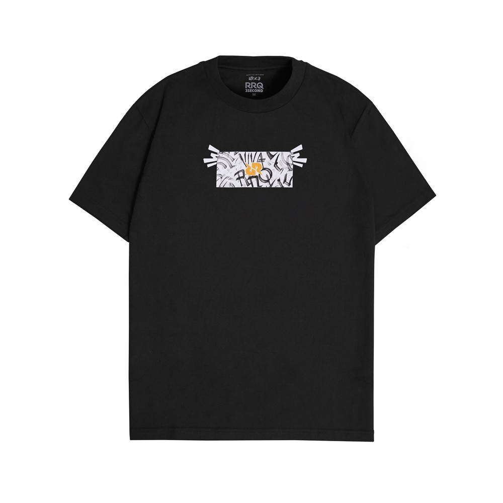 Ready Stock - 3Second x RRQ Kaos Pria Lengan Pendek Katun Aldous 460824