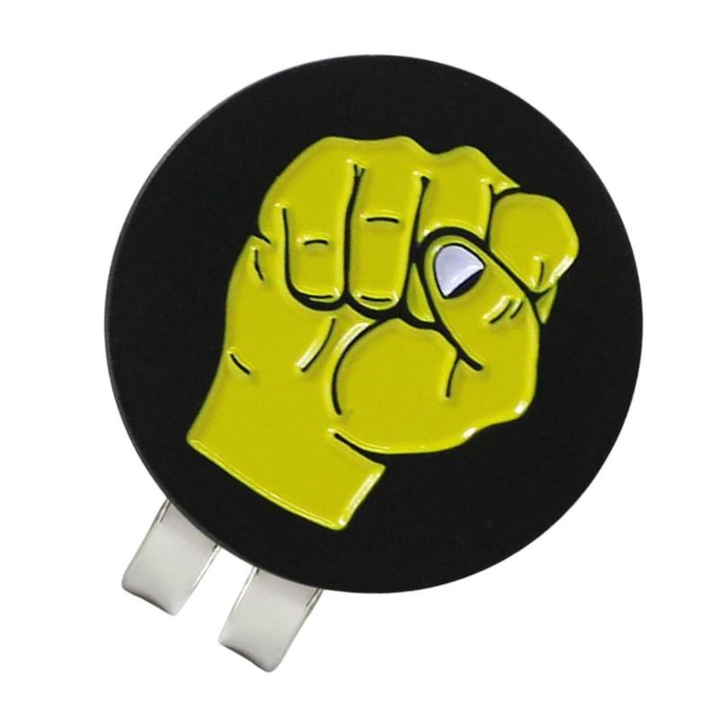 Magnetic Golf Ball Marker Stainless Steel Ball Mark Magnetic Ball Marker Holders Magnet Hat Clip Mul