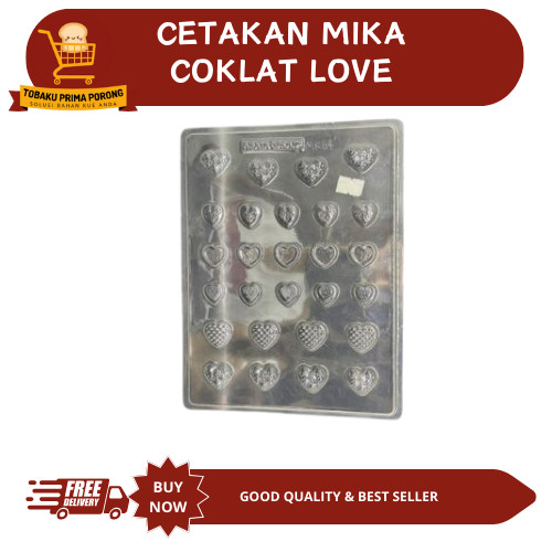 CETAKAN COKLAT MIKA  (LOVE) MK 64