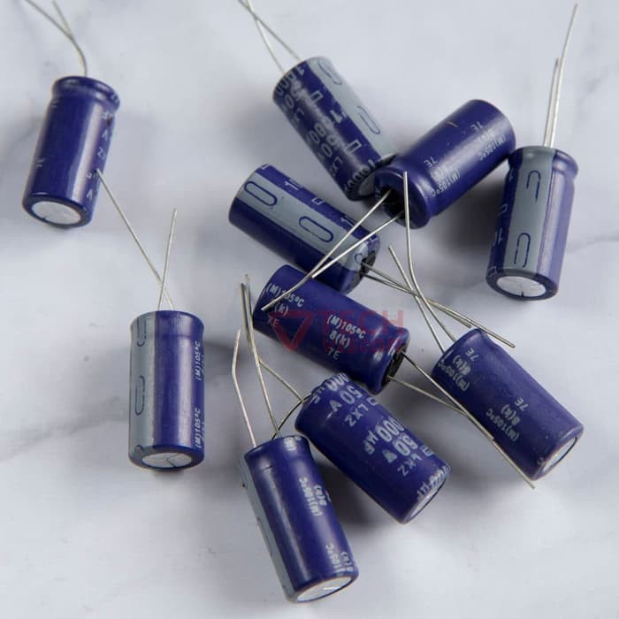 Kapasitor Elco 1000uf - 50v 1000uf50v 1000uf/50v Capacitor