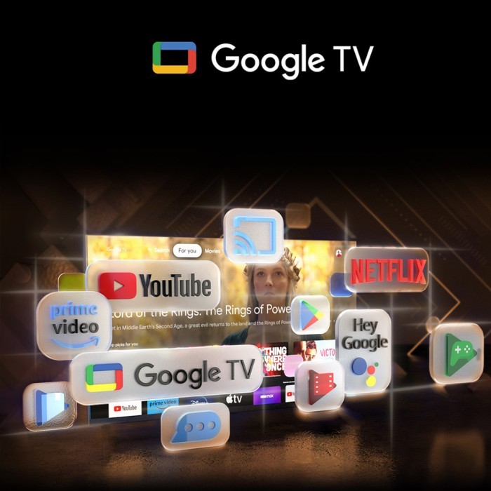 【Google TV】CHiQ 43 inch Smart TV HDR10 Digital TV L43G7P Pro