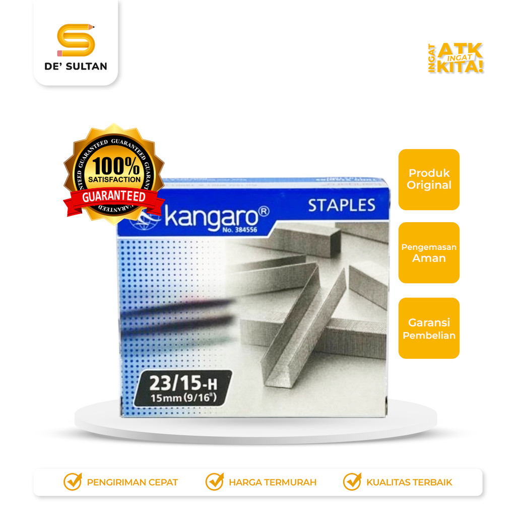 

KANGARO ISI STAPLES 23/15 (15mm) (1BOX)