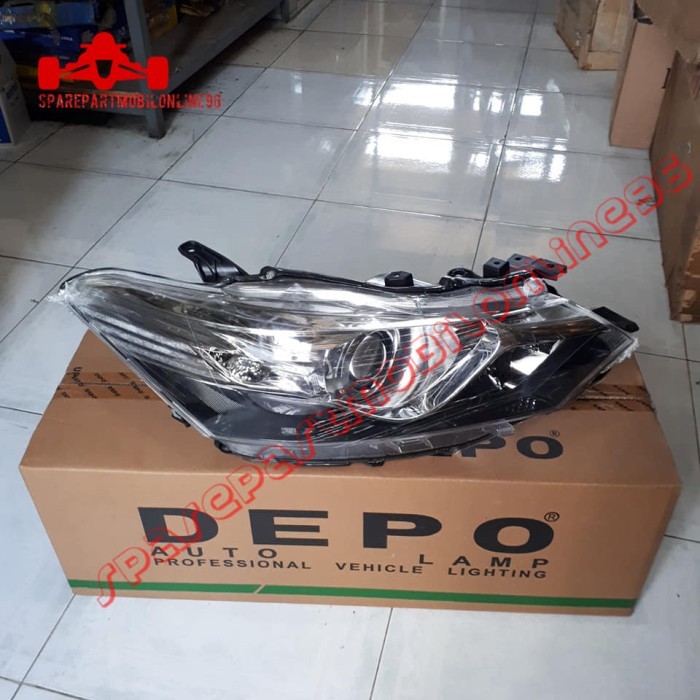 Head Lamp Lampu Depan All New Vios 2013 2014 GEN 3 Projector DEPO
