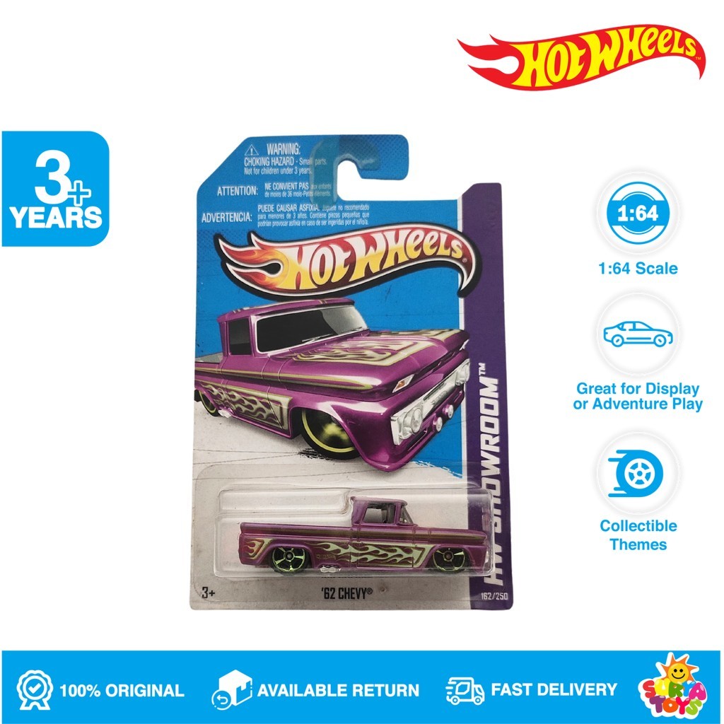 Hot Wheels 62 Chevy HW Showroom Pickup
