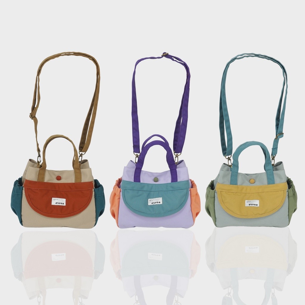 TAS SELEMPANG WANITA TERBARU BAGUS / Evroa Clay Sling Bag