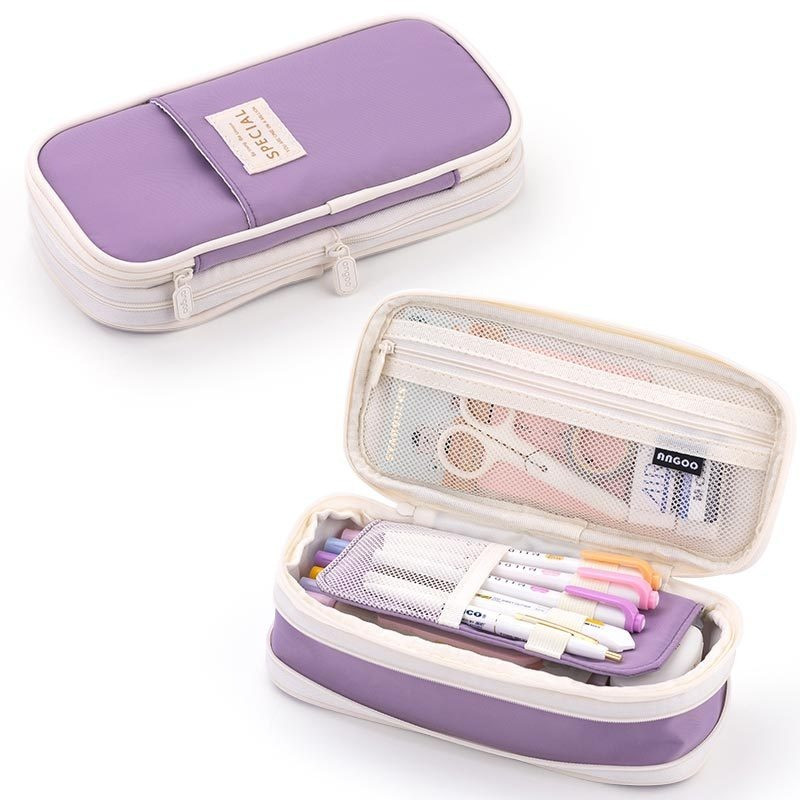 

Kawaii Pencil Cases Large Capacity Pencil Bag Pouch Holder Box for Girls Boy Office Student Stationery Organizer School Supplies
